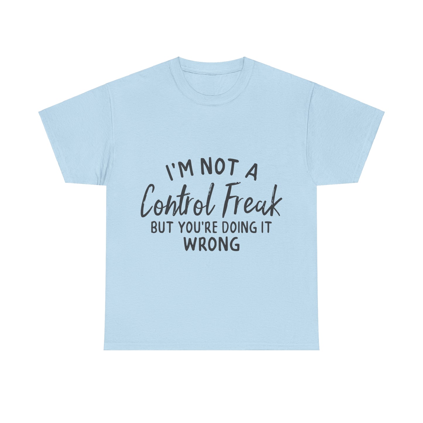 Camiseta unisex de algodón pesado "Control Freak"