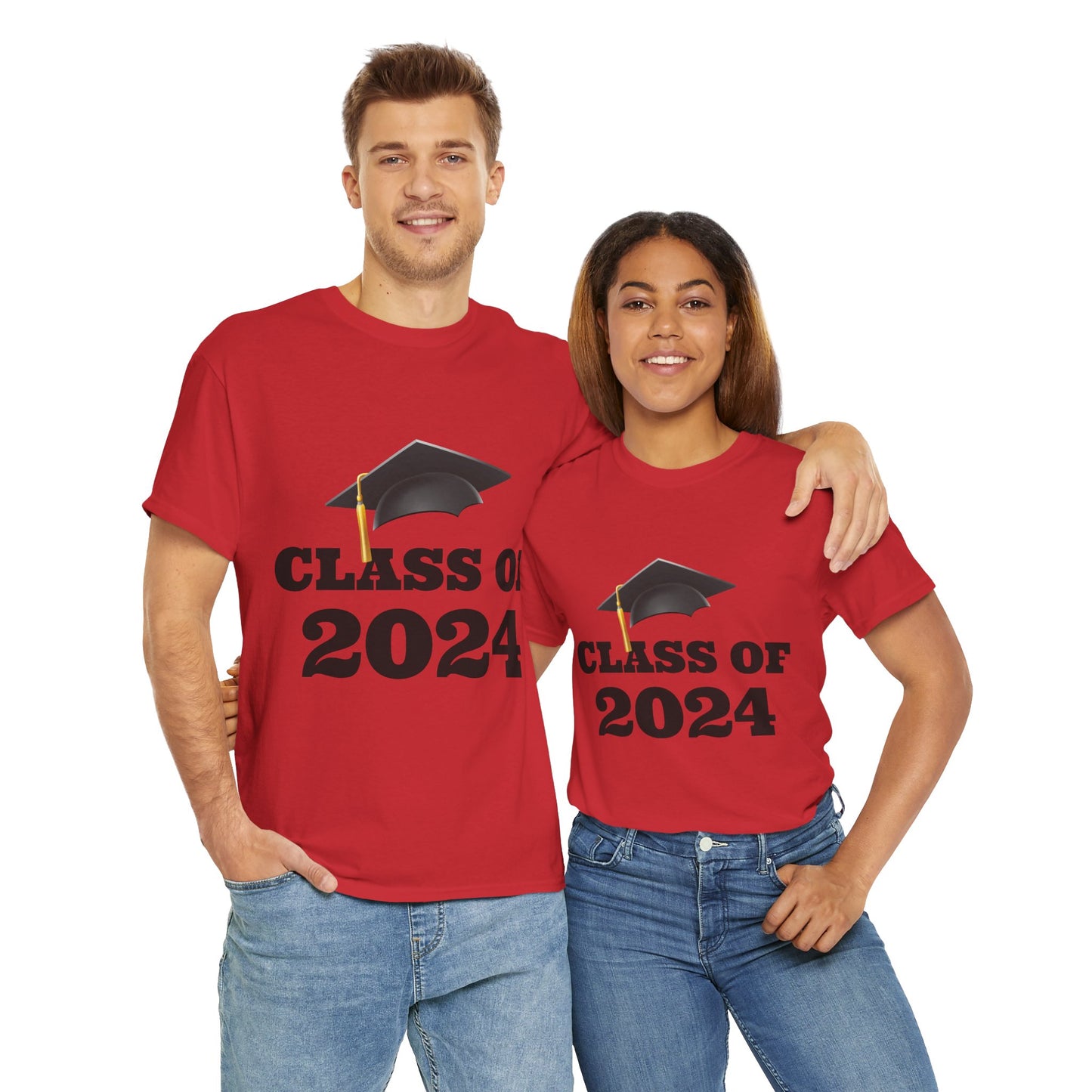 Unisex Heavy Cotton Tee "Class of 2024”