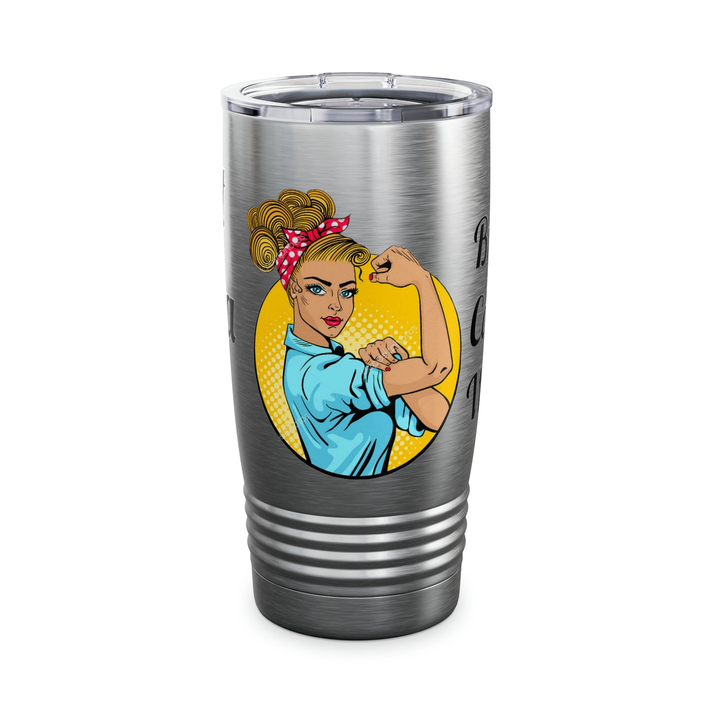 Ringneck Tumbler, 20oz "Fight Like a Girl"