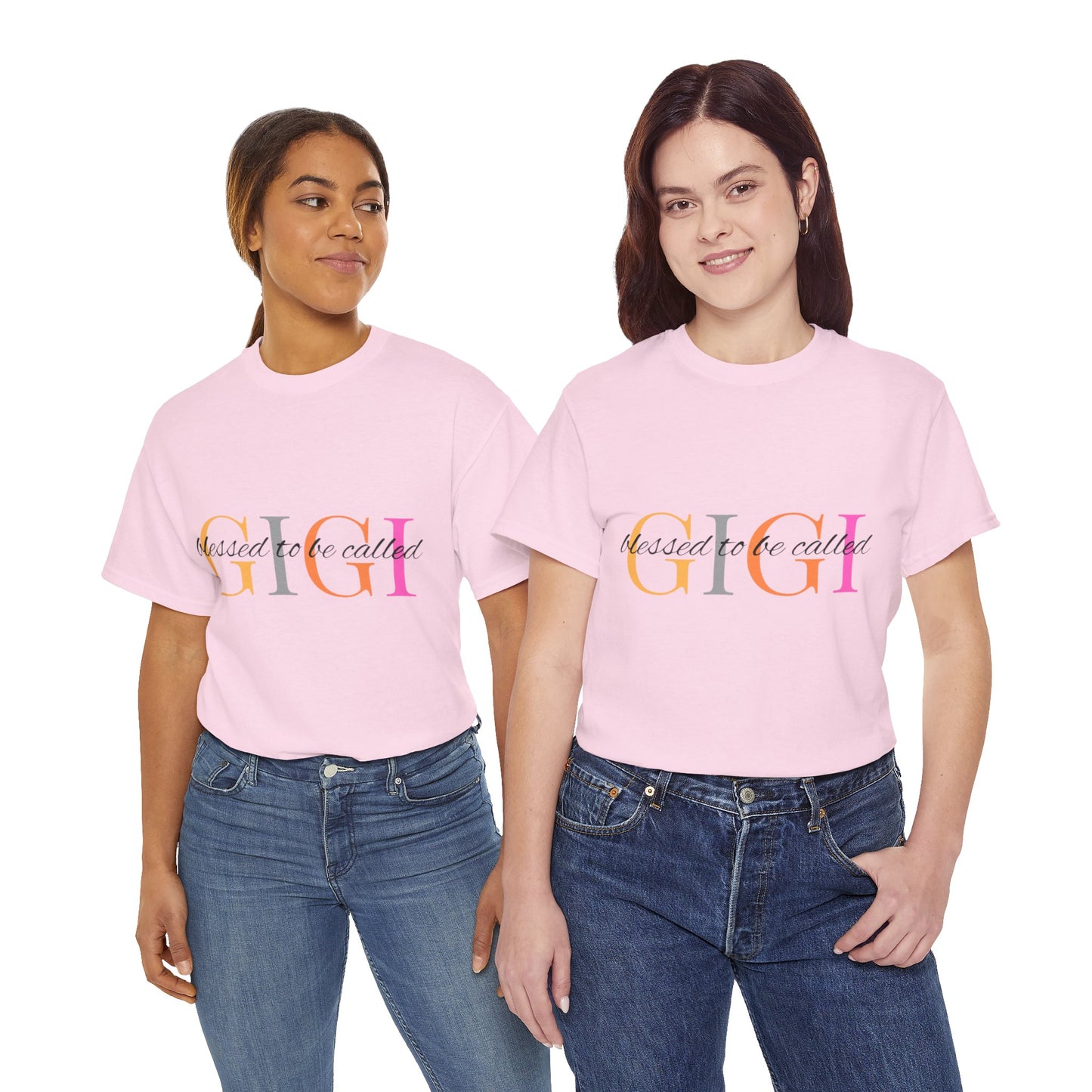 Unisex Heavy Cotton Tee "Blessed GiGi"