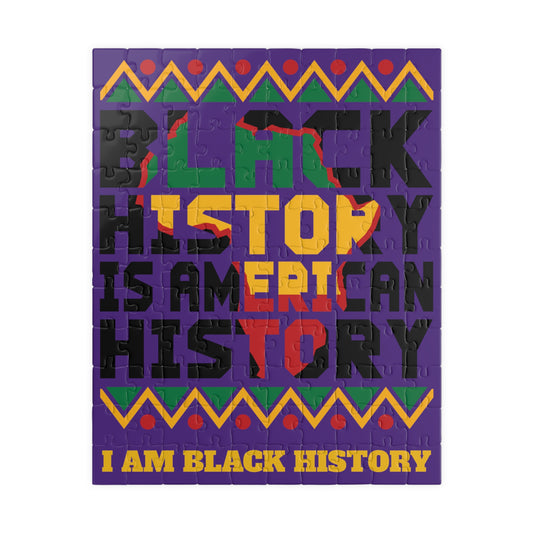 Puzzle (110, 252, 520, 1014-piece) "Black American History"