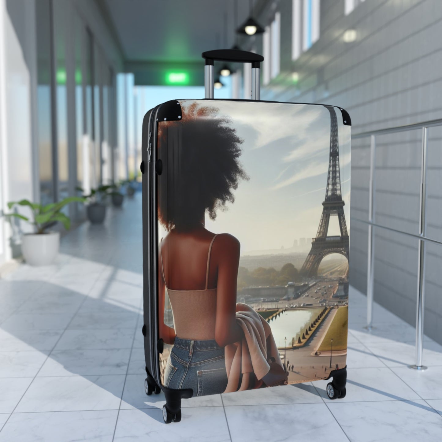 Suitcase "Bon Voyage France"