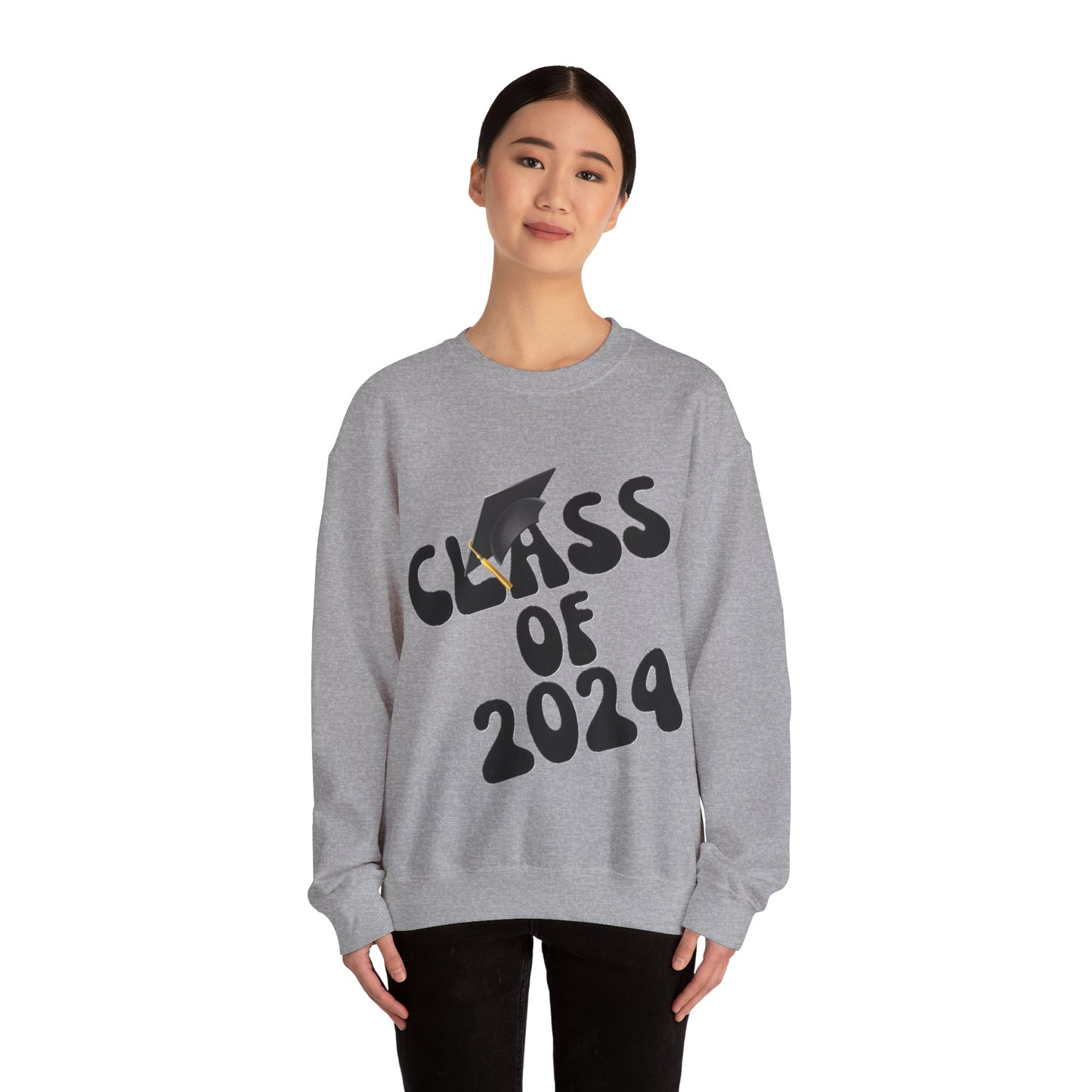 Unisex Heavy Blend™ Crewneck Sweatshirt "Class of 2024"