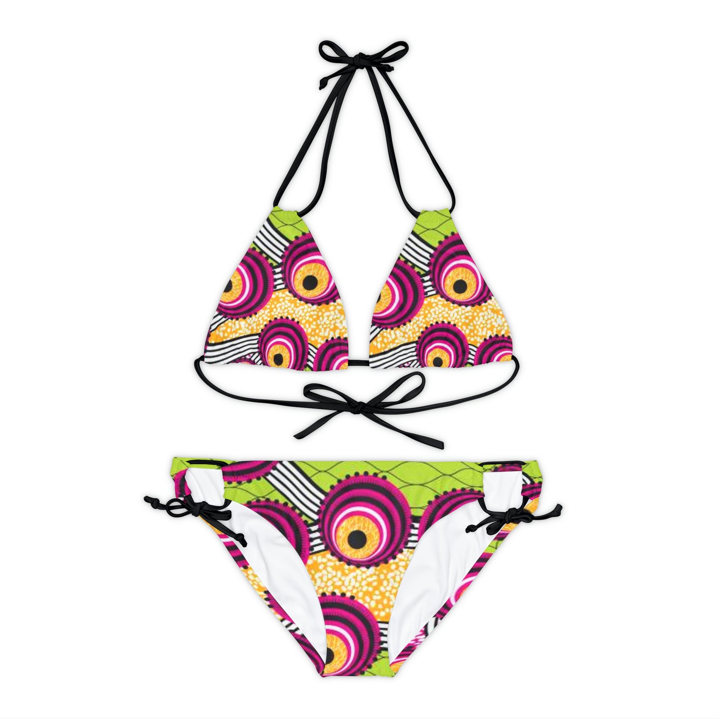 Conjunto Bikini Tiras "Espirales"