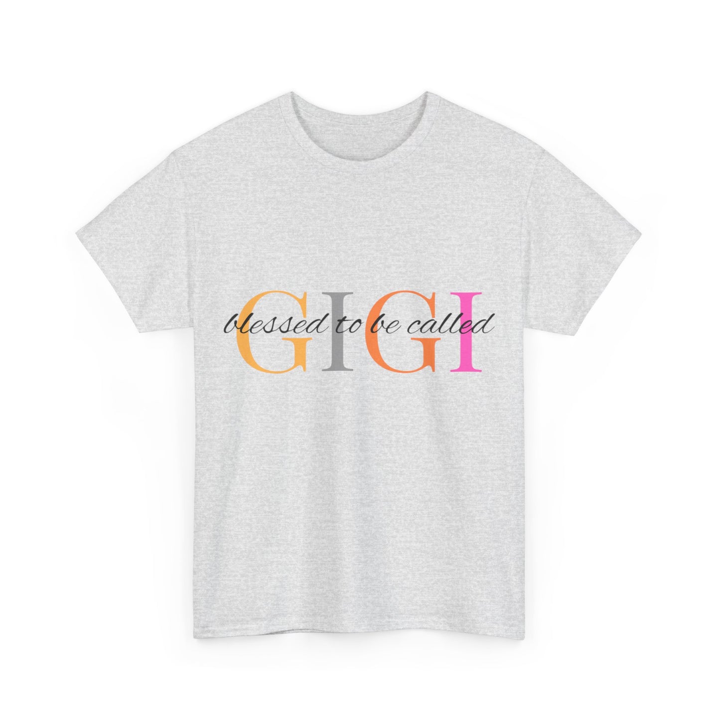 Unisex Heavy Cotton Tee "Blessed GiGi"