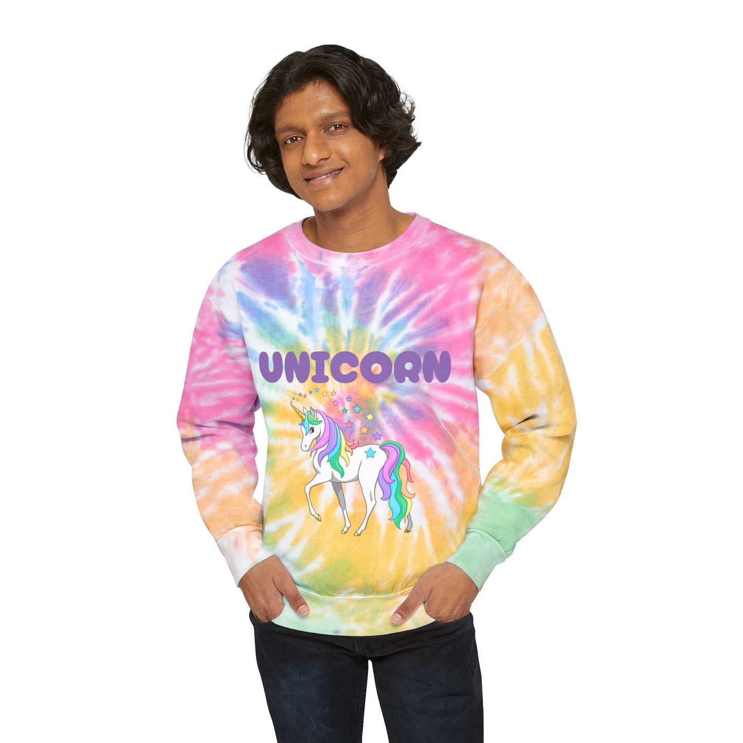 Unisex Tie-Dye Sweatshirt “Unicorn”