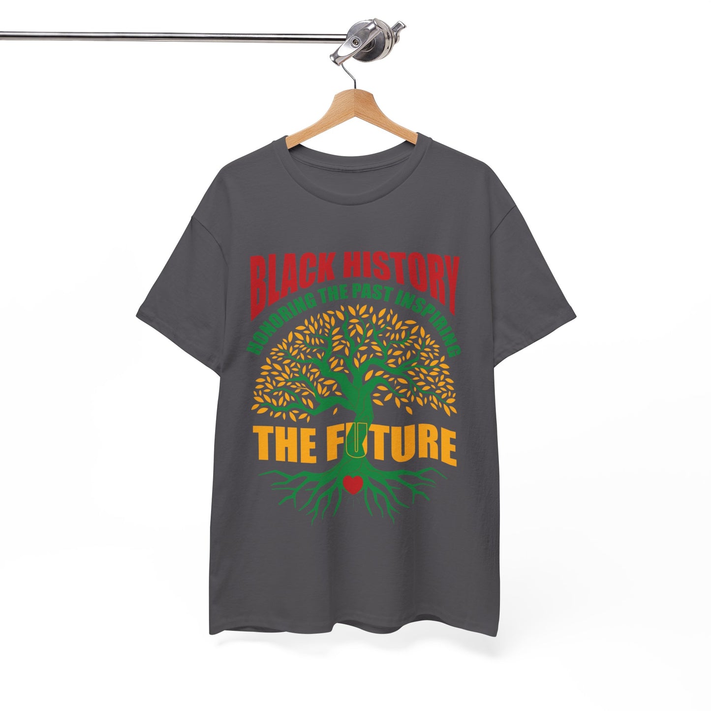 Camiseta unisex de algodón pesado "El futuro"