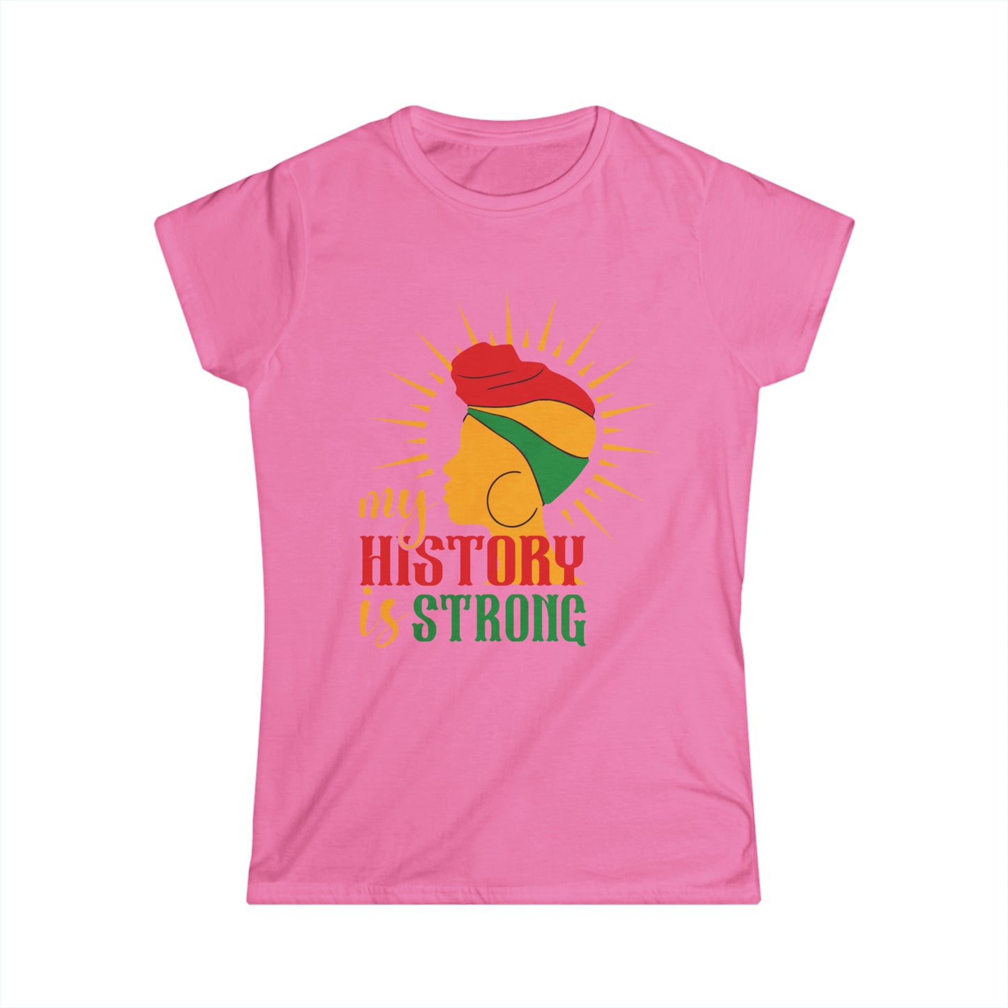 Women's Softstyle Tee “My History"