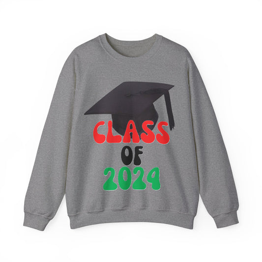 Unisex Heavy Blend™ Crewneck Sweatshirt "Class of 2024"