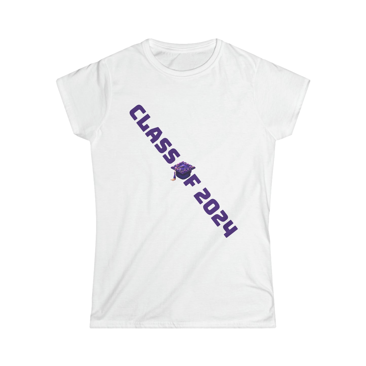 Women's Softstyle Tee "Class of 2024"