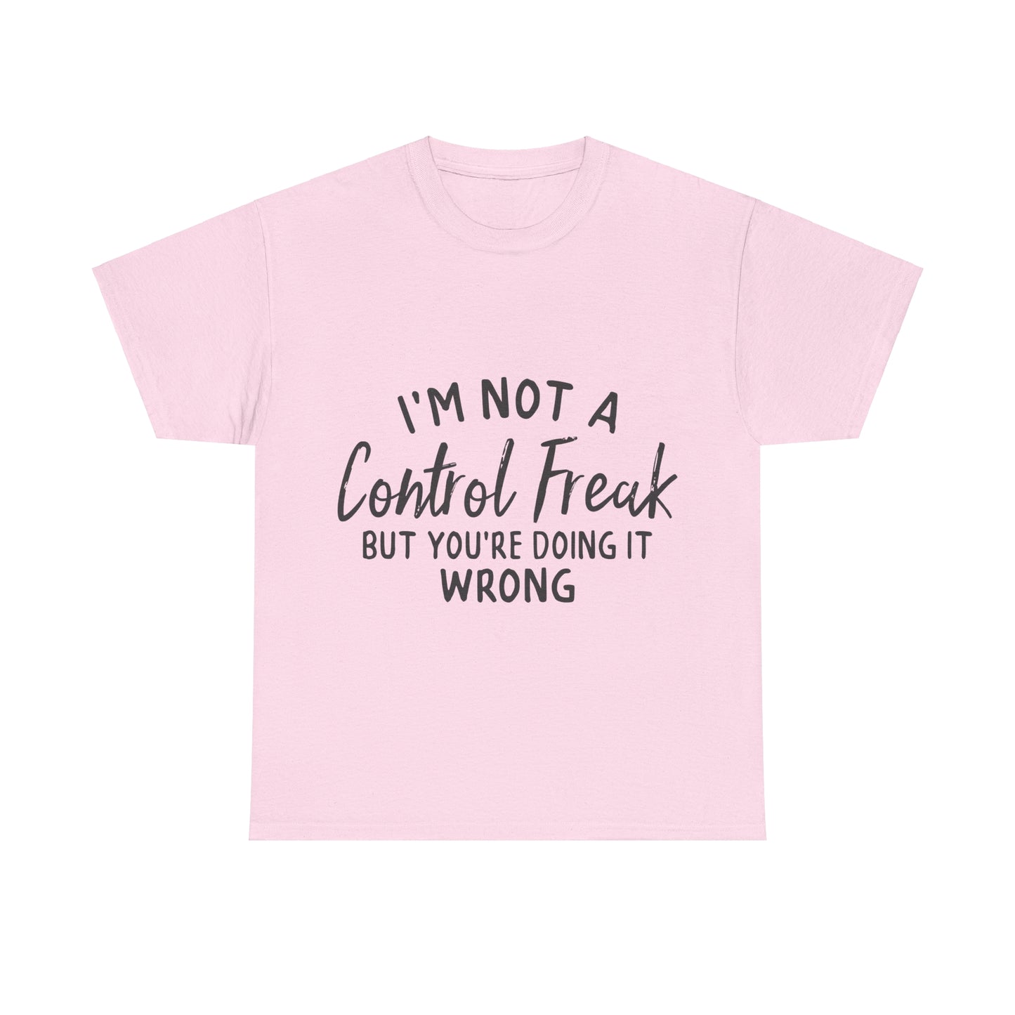 Camiseta unisex de algodón pesado "Control Freak"