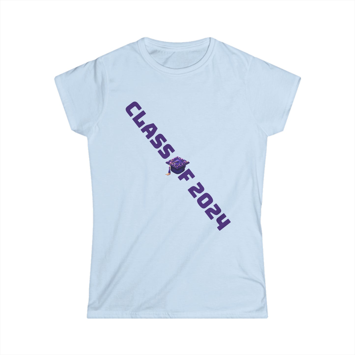 Women's Softstyle Tee "Class of 2024"