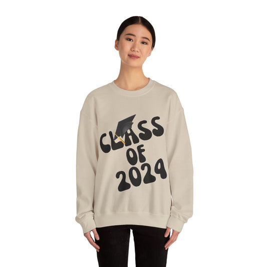 Unisex Heavy Blend™ Crewneck Sweatshirt "Class of 2024"