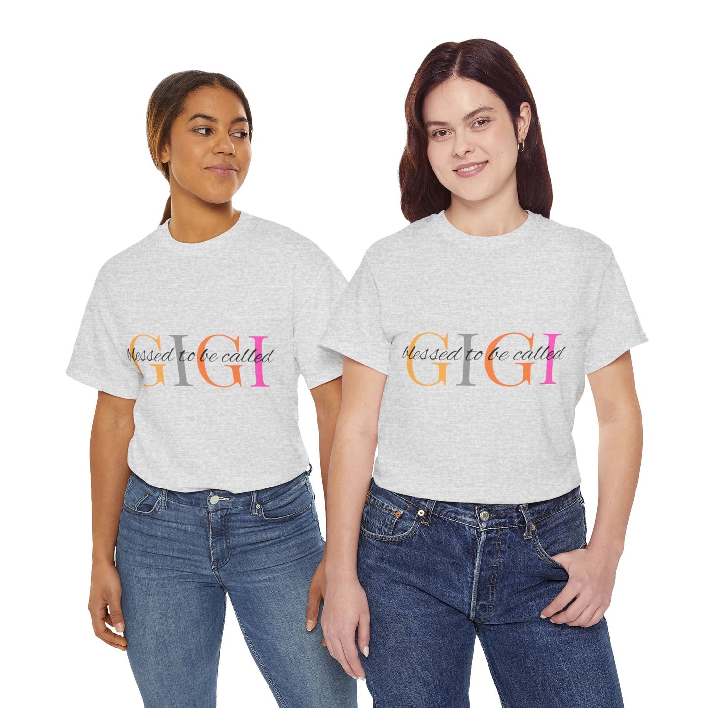 Unisex Heavy Cotton Tee "Blessed GiGi"