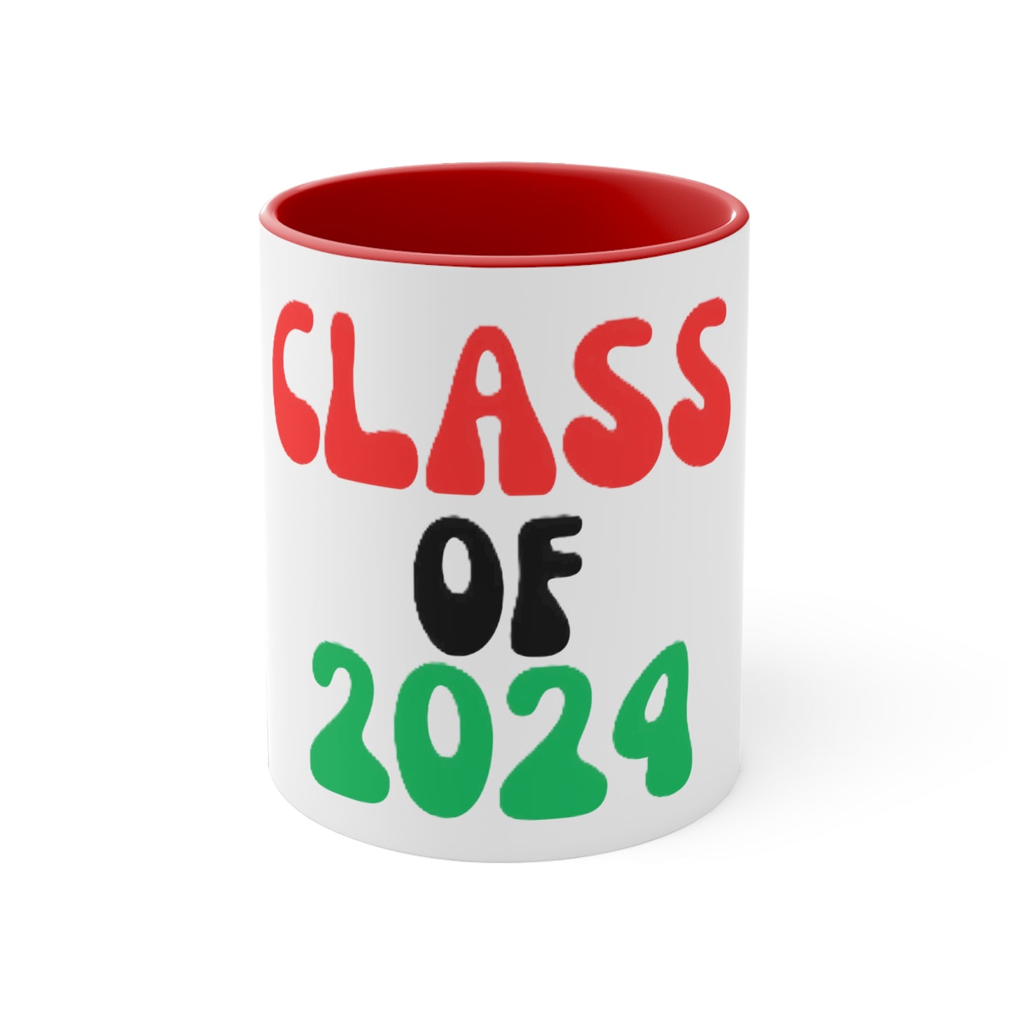 Accent Coffee Mug, 11oz "Class of 2024"