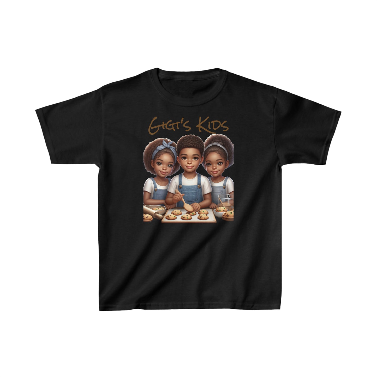 Customized Kids Heavy Cotton™ Tee "Gigi's Kids, Nana's Kids, Glama's Kids"