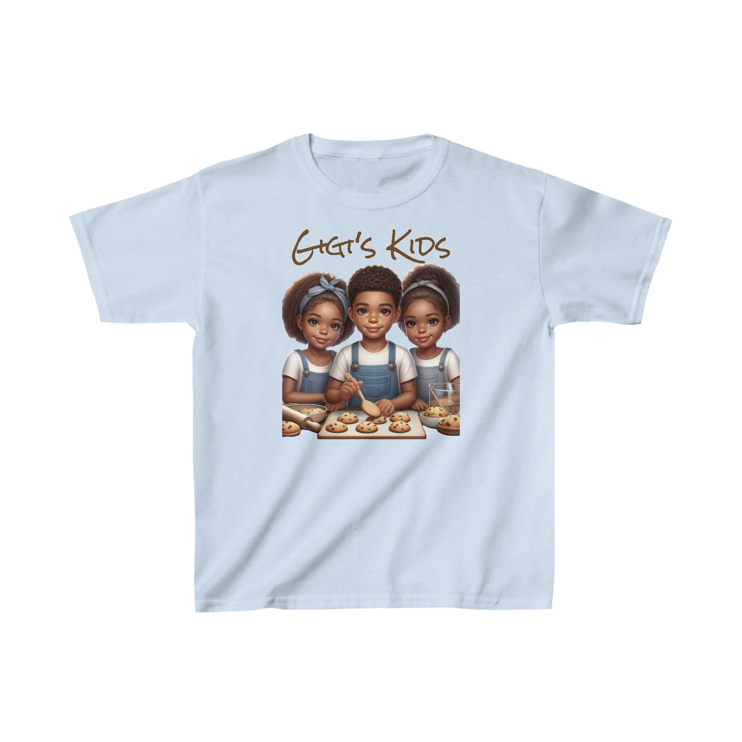 Customized Kids Heavy Cotton™ Tee "Gigi's Kids, Nana's Kids, Glama's Kids"