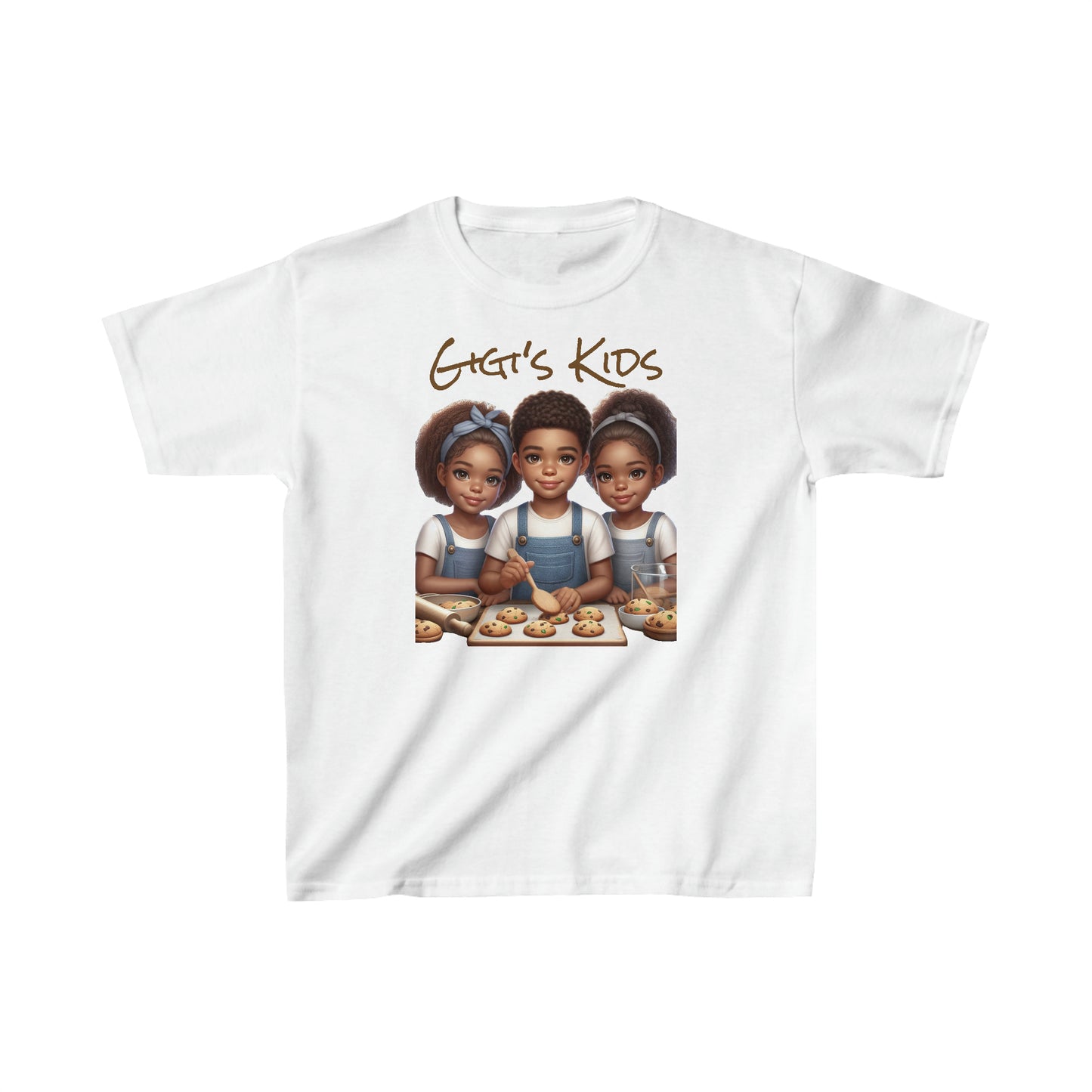 Customized Kids Heavy Cotton™ Tee "Gigi's Kids, Nana's Kids, Glama's Kids"