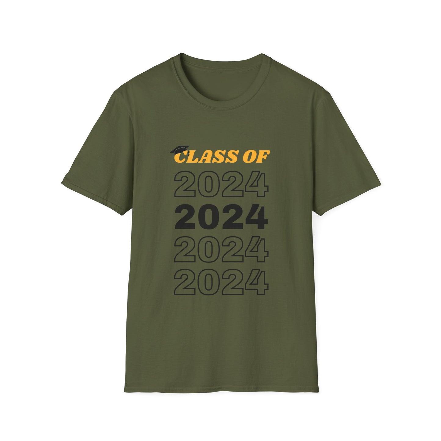 Unisex Softstyle T-Shirt “Class of 2024"