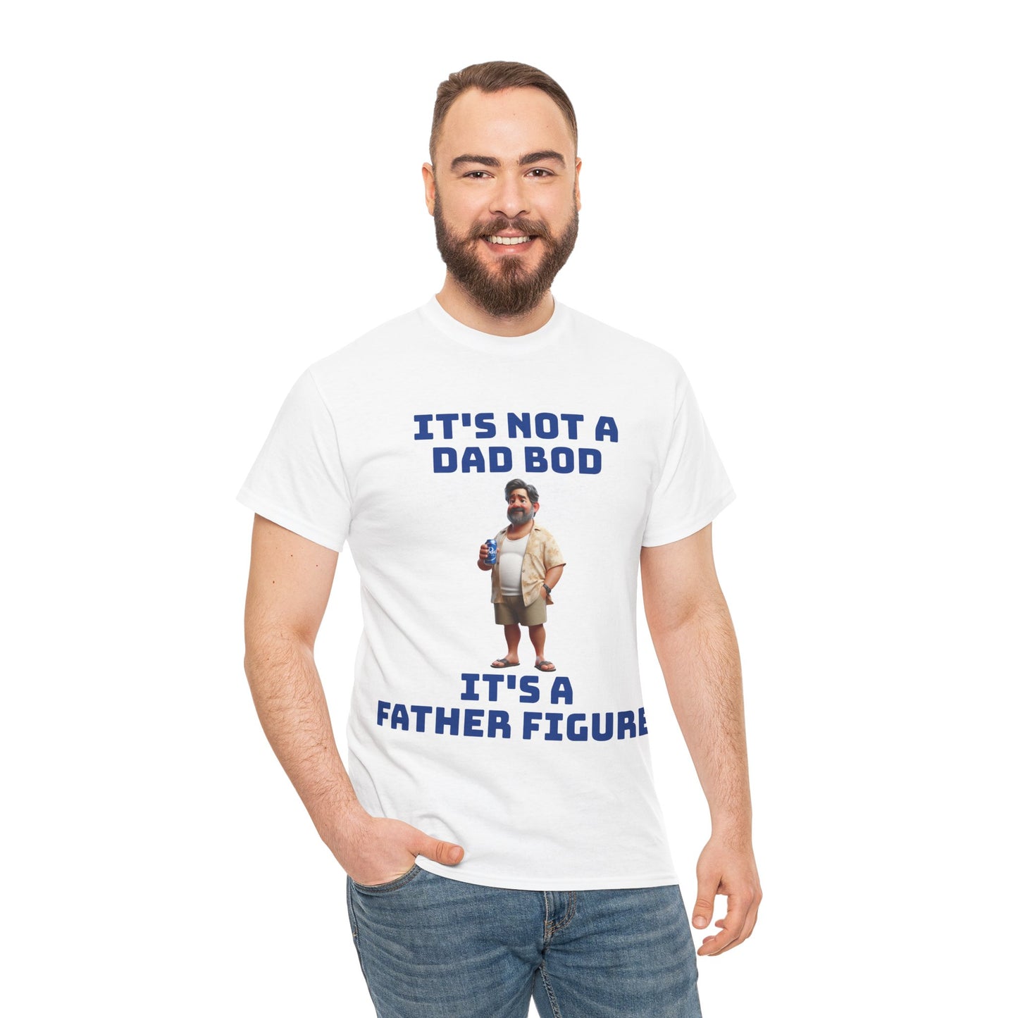 Unisex Heavy Cotton Tee “Dad Bod”