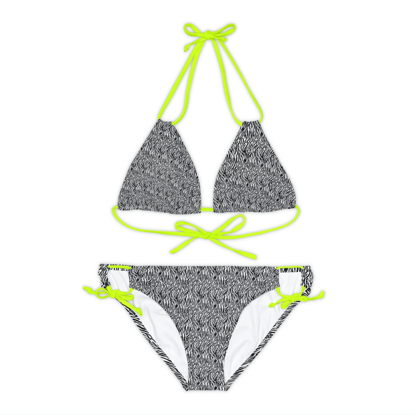 Conjunto Bikini Tiras "Cebra"