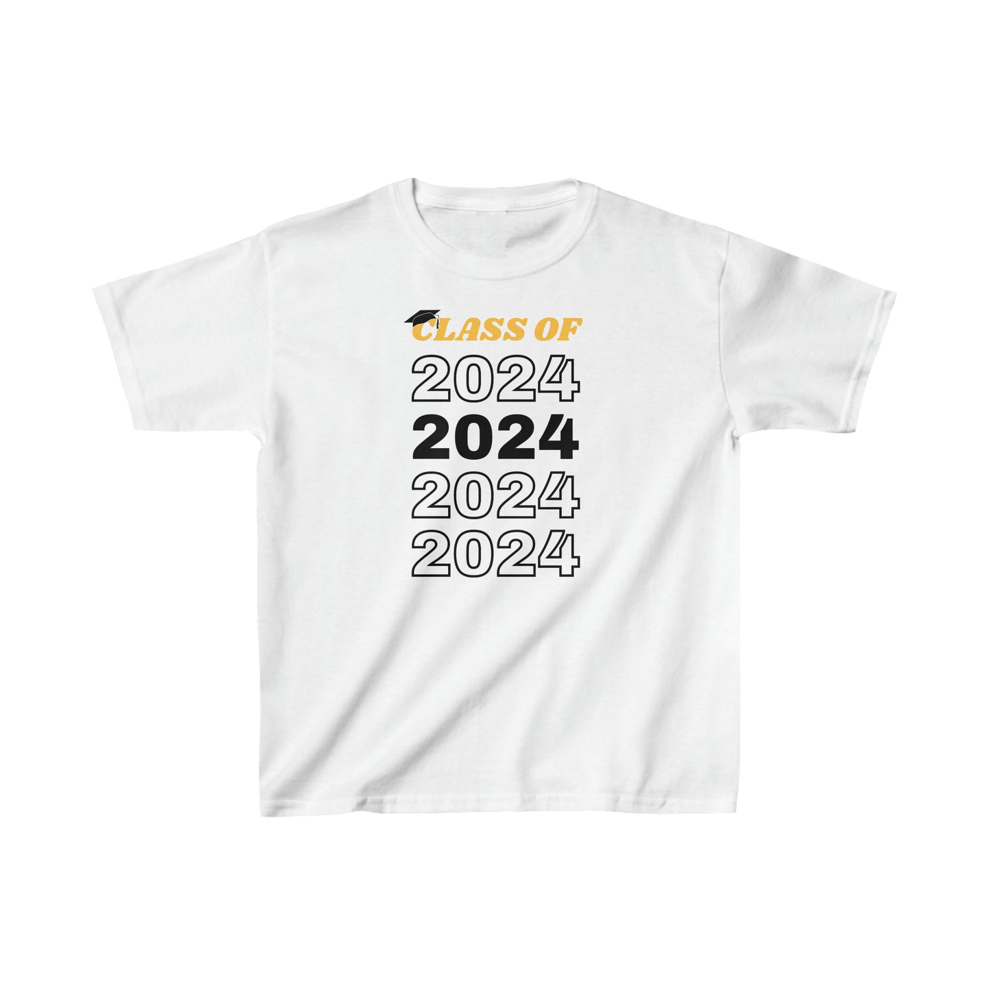 Kids Heavy Cotton™ Tee "Class of 2024"