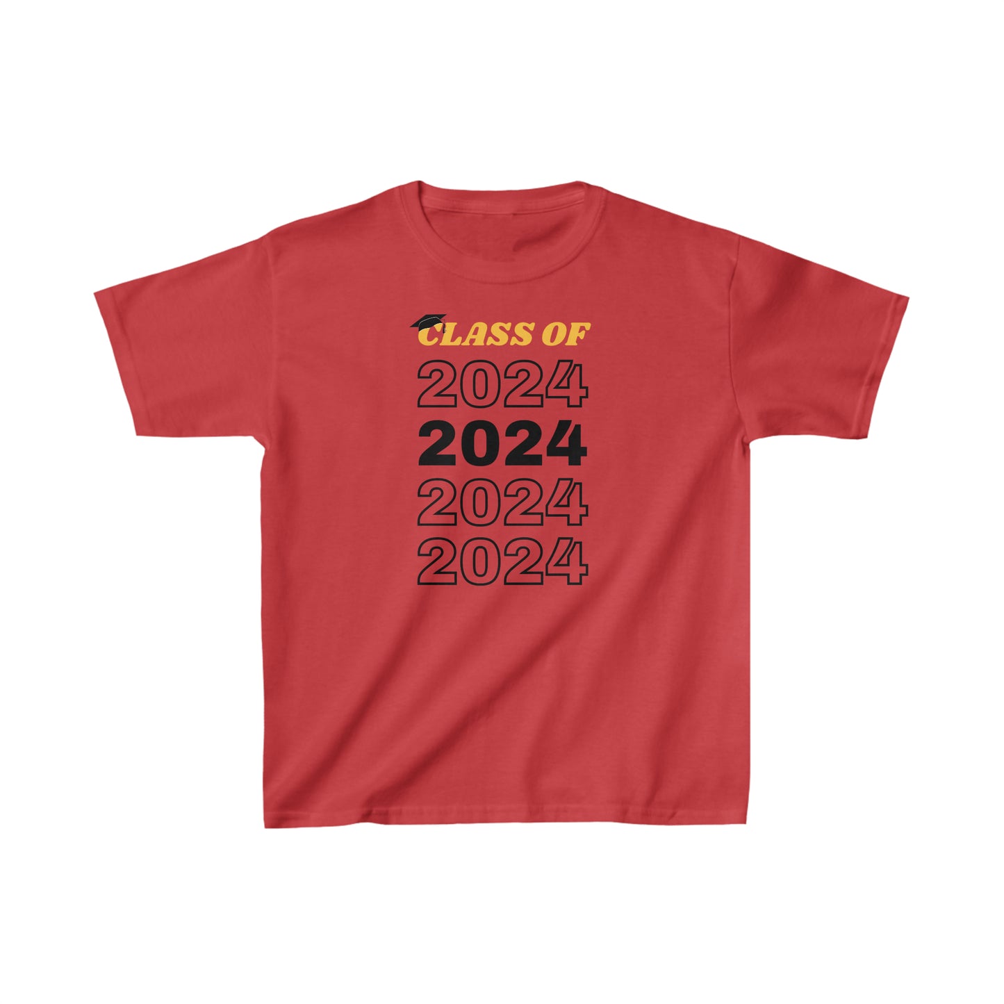 Kids Heavy Cotton™ Tee "Class of 2024"