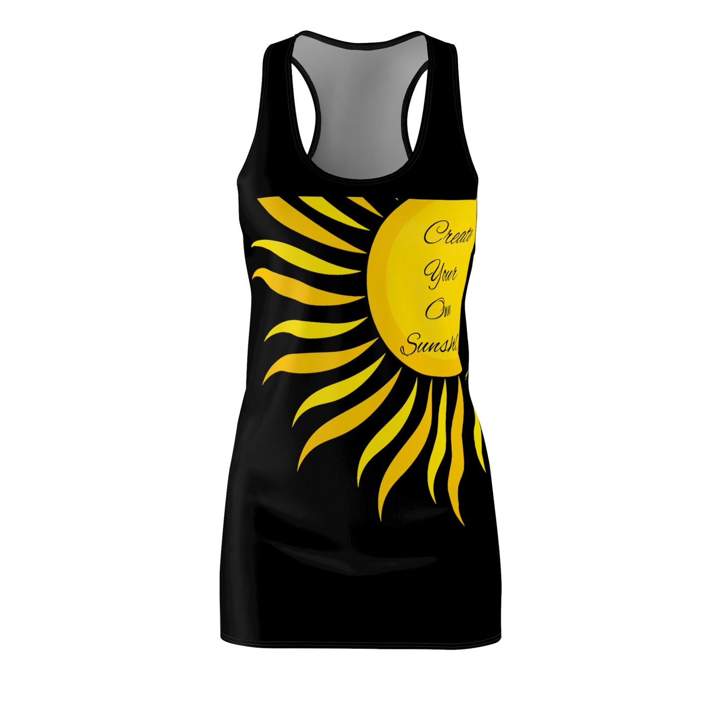 Cut & Sew Racerback Dress “Sunshine”