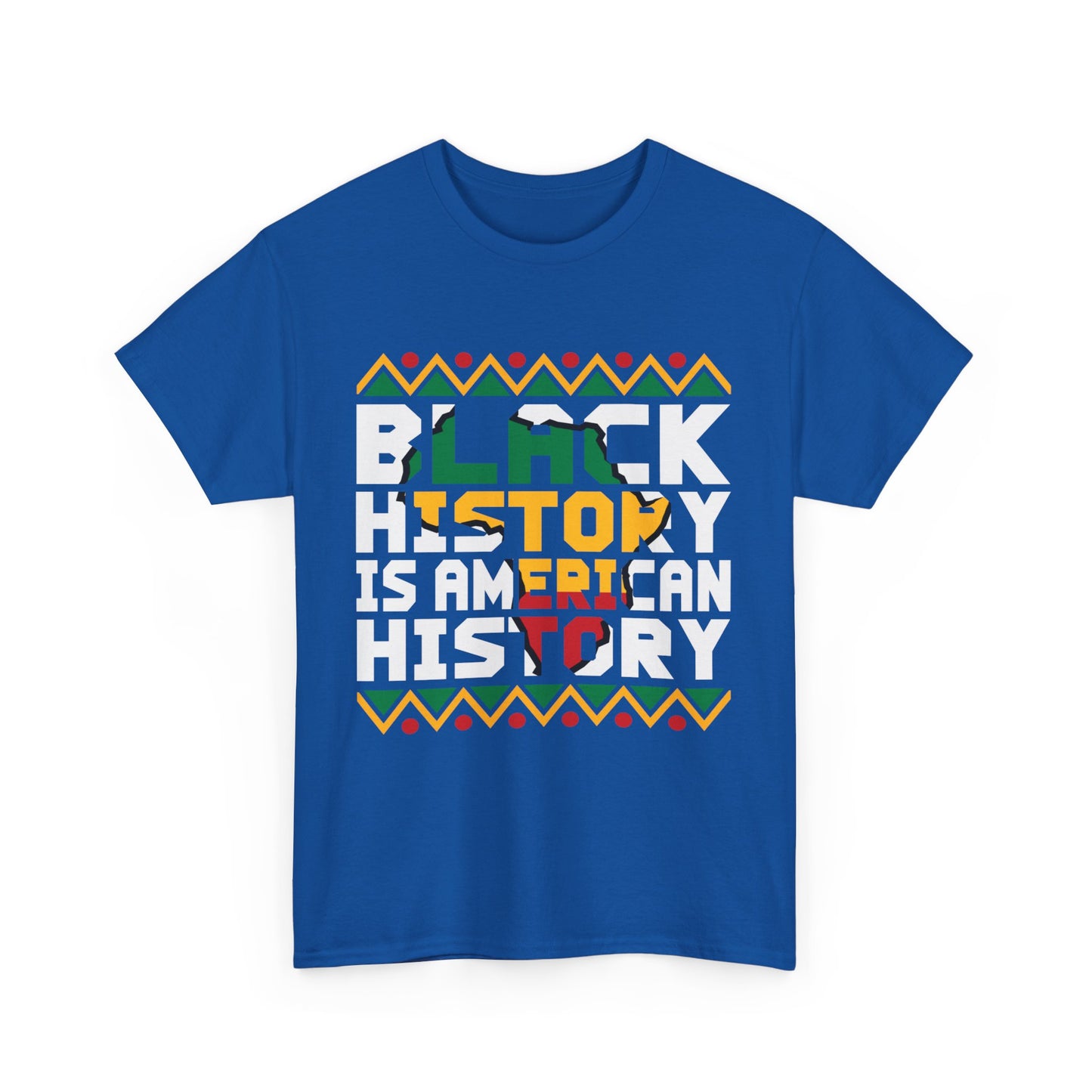 Unisex Heavy Cotton Tee “Black American History II”