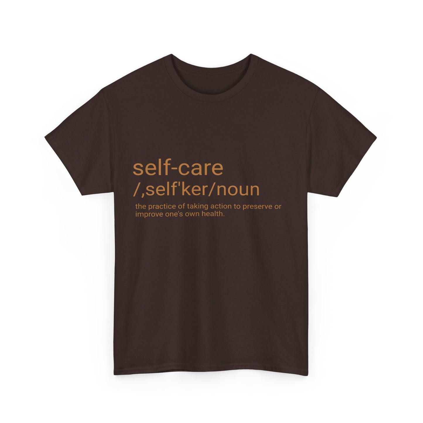 Unisex Heavy Cotton Tee "Self-Care"