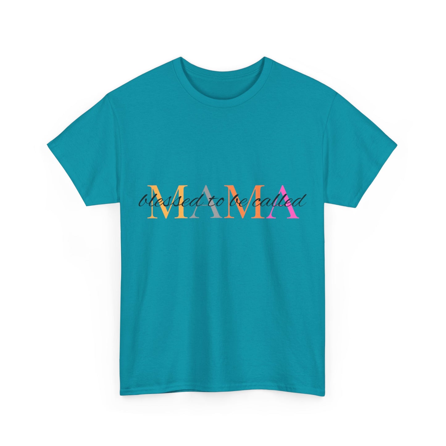 Unisex Heavy Cotton Tee "Blessed Mama"