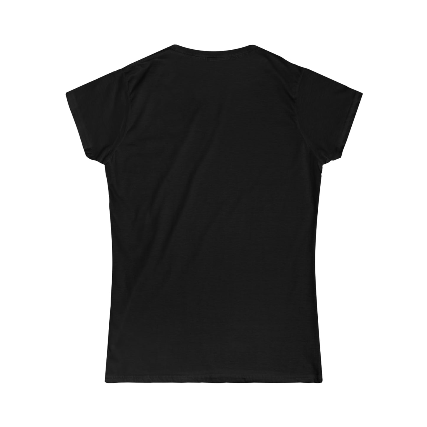 Women's Softstyle Tee “Black American"