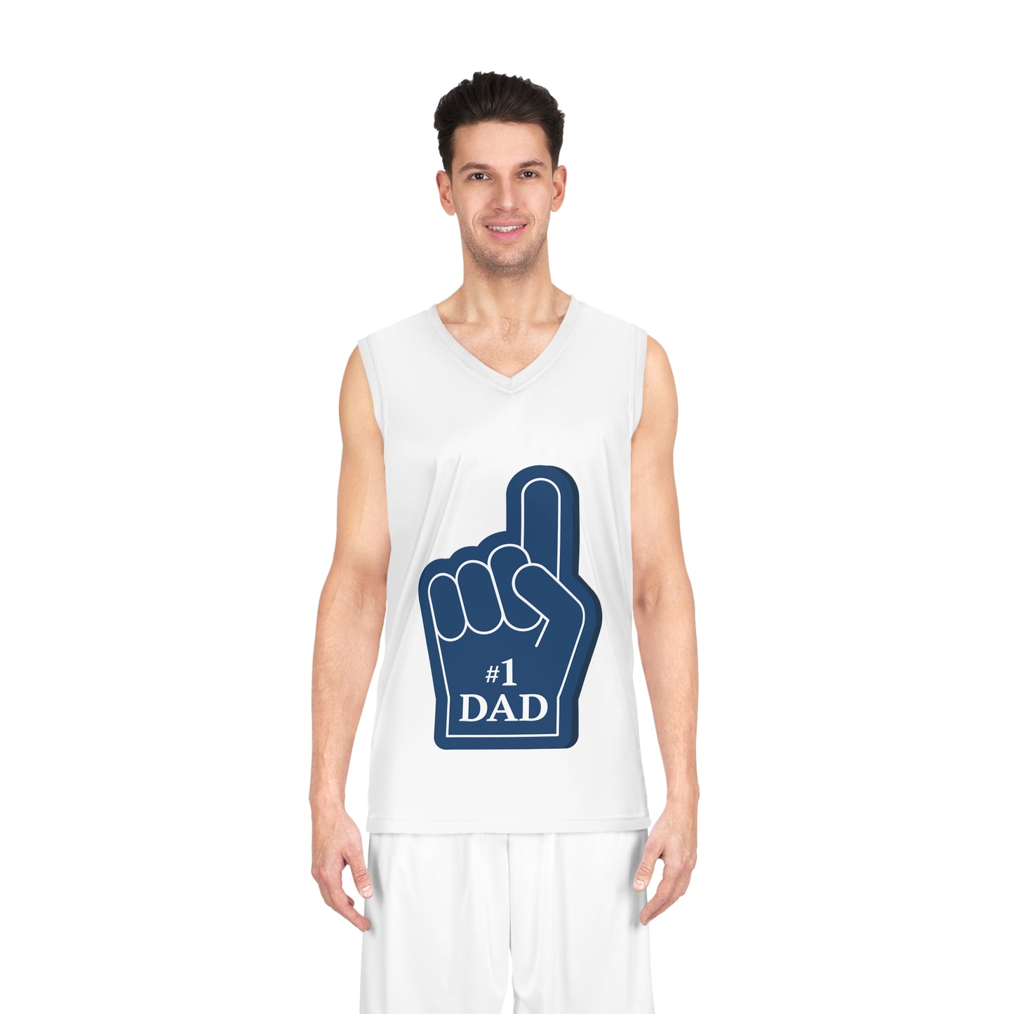 Personalized Basketball Jersey "#1 Dad"