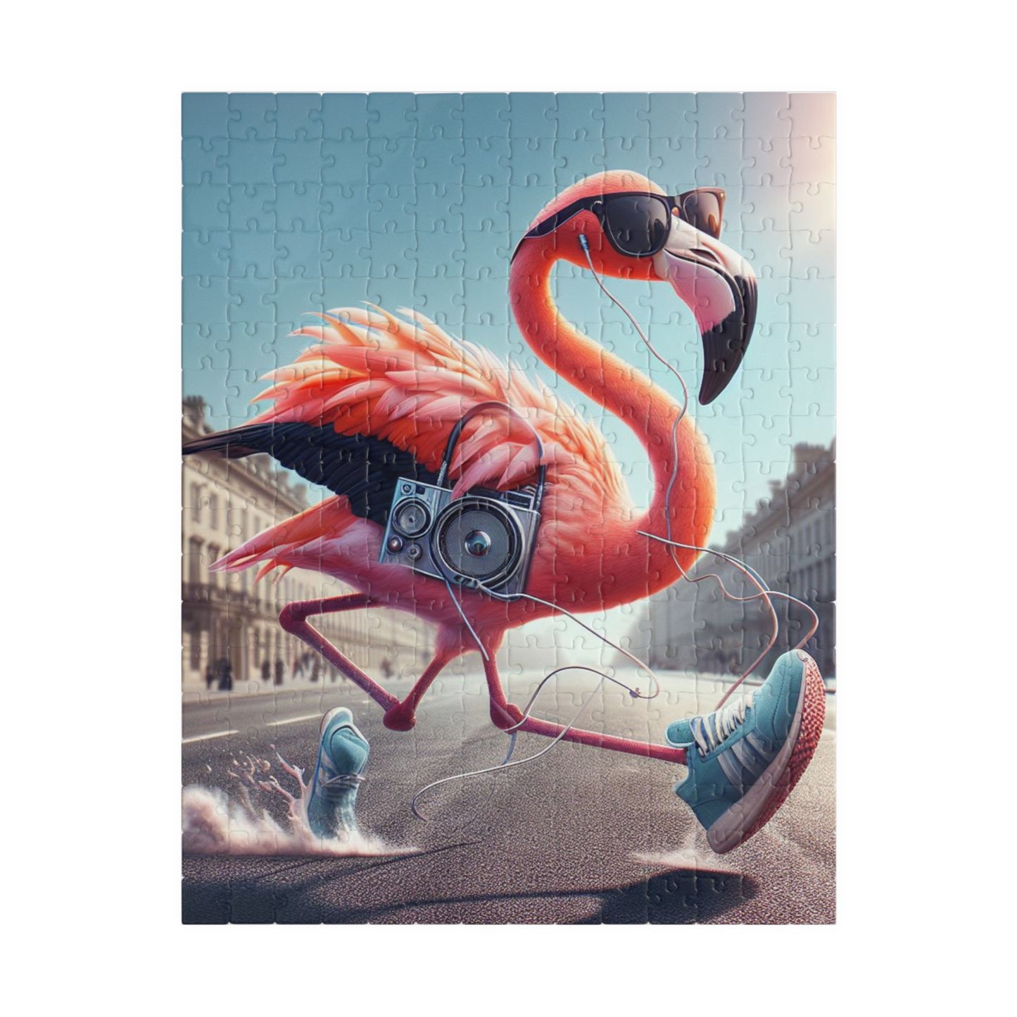 Puzzle (110, 252, 520 piece) "Hip Hop Flamingo"