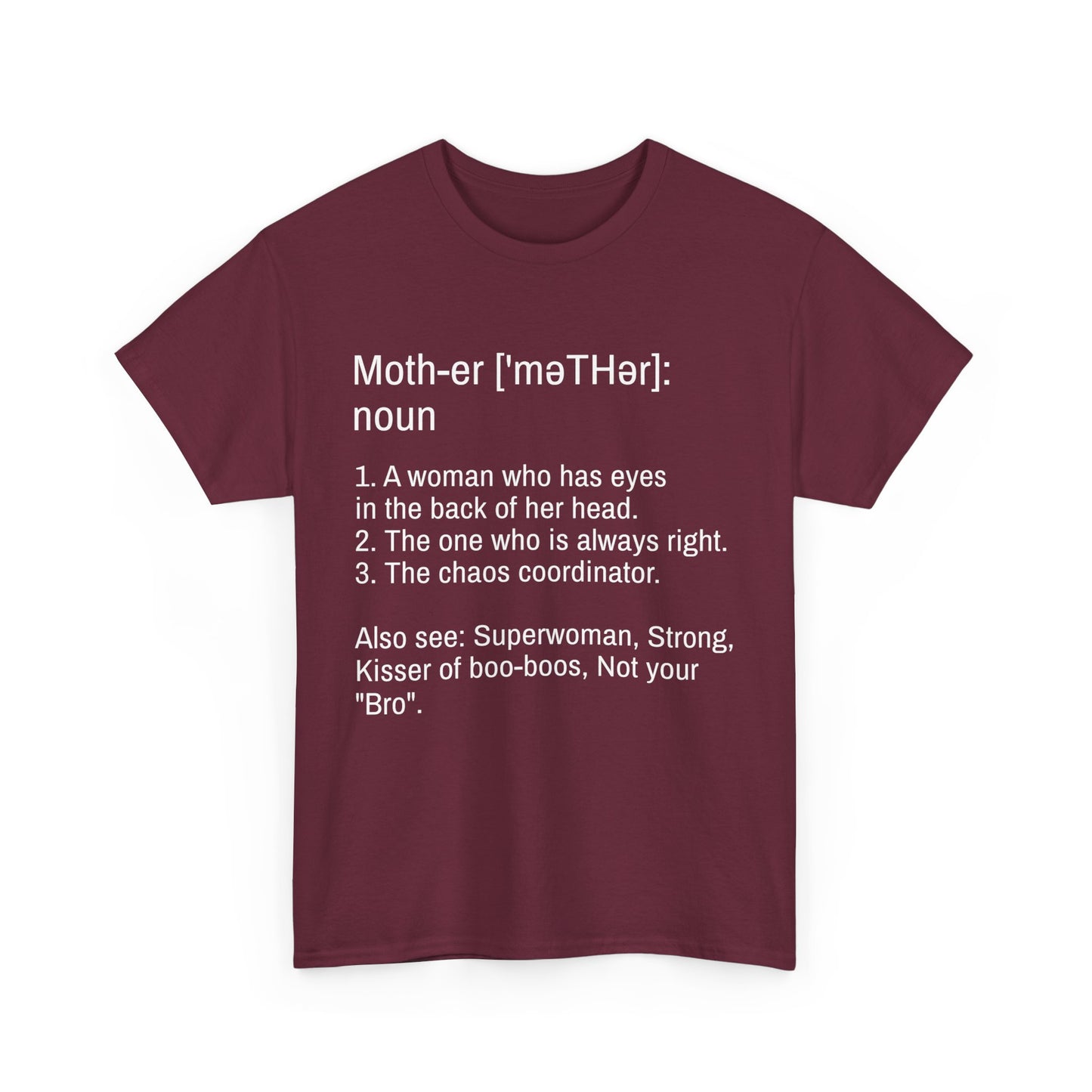 Unisex Heavy Cotton Tee "Definition of Mother"