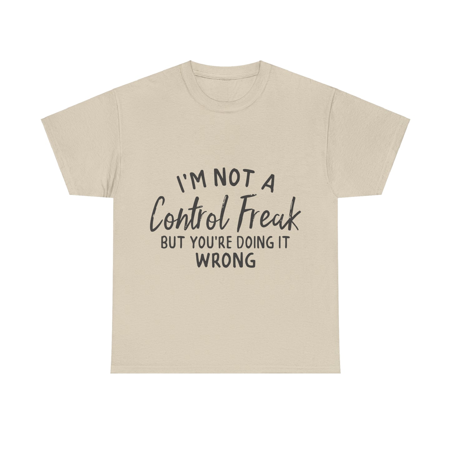 Camiseta unisex de algodón pesado "Control Freak"