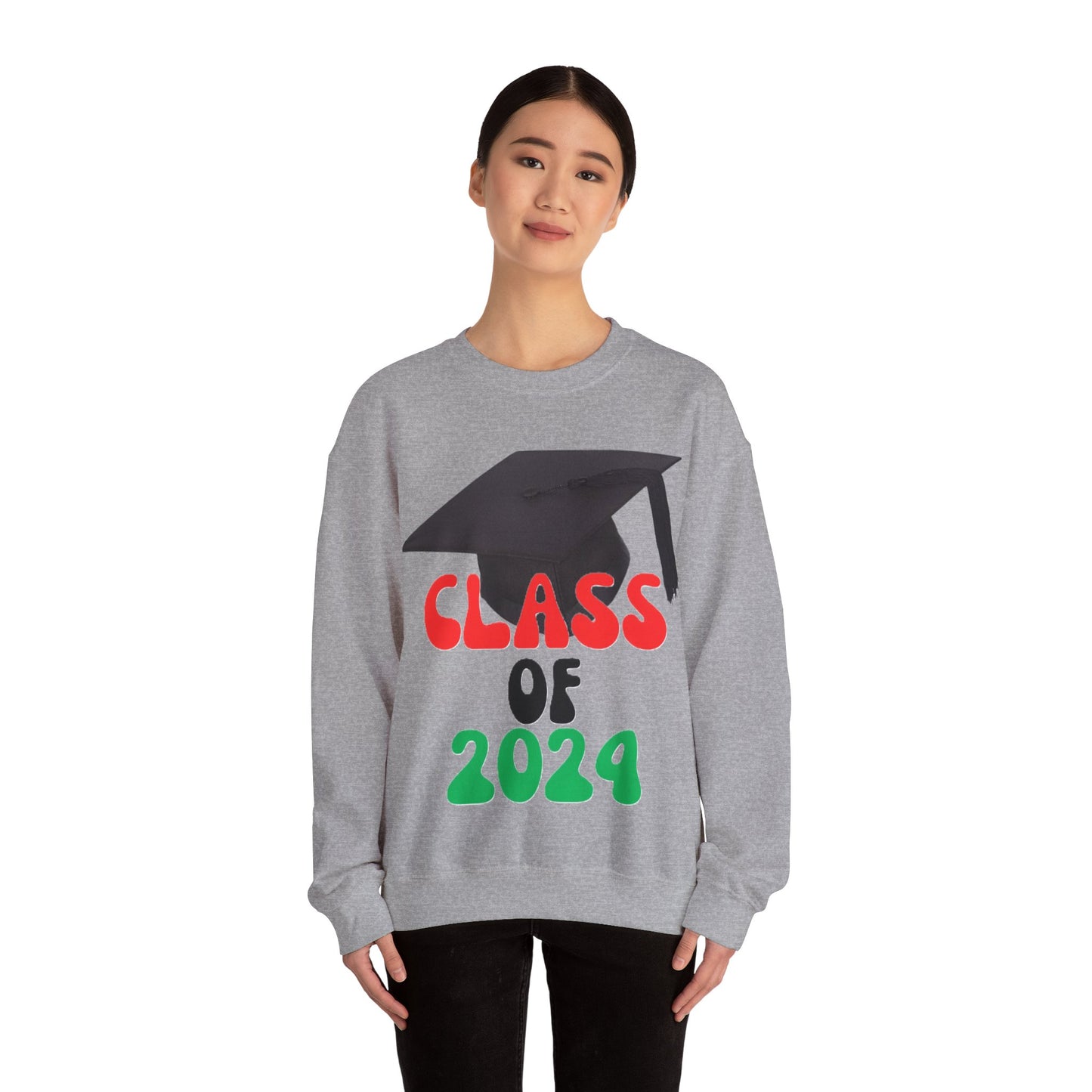 Unisex Heavy Blend™ Crewneck Sweatshirt "Class of 2024"