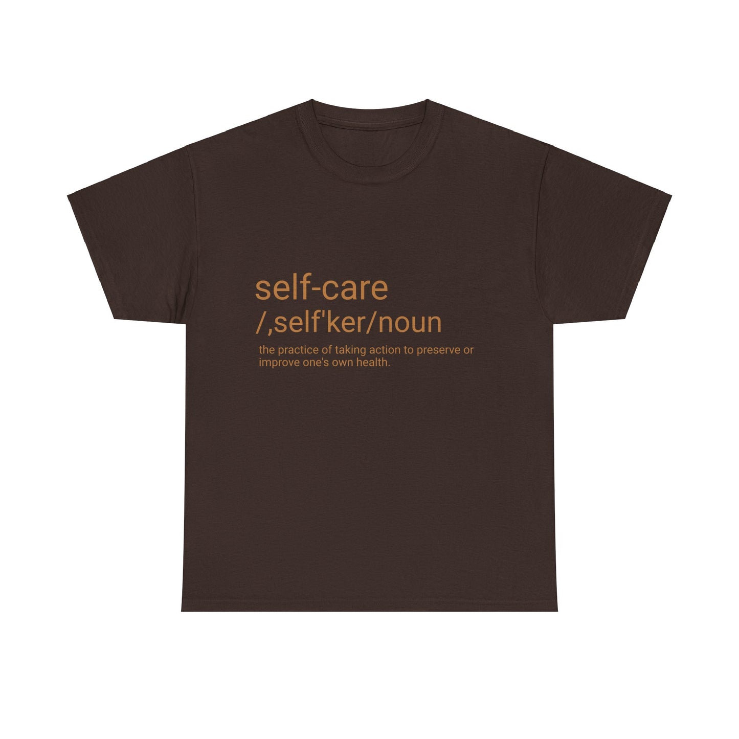 Unisex Heavy Cotton Tee "Self-Care"