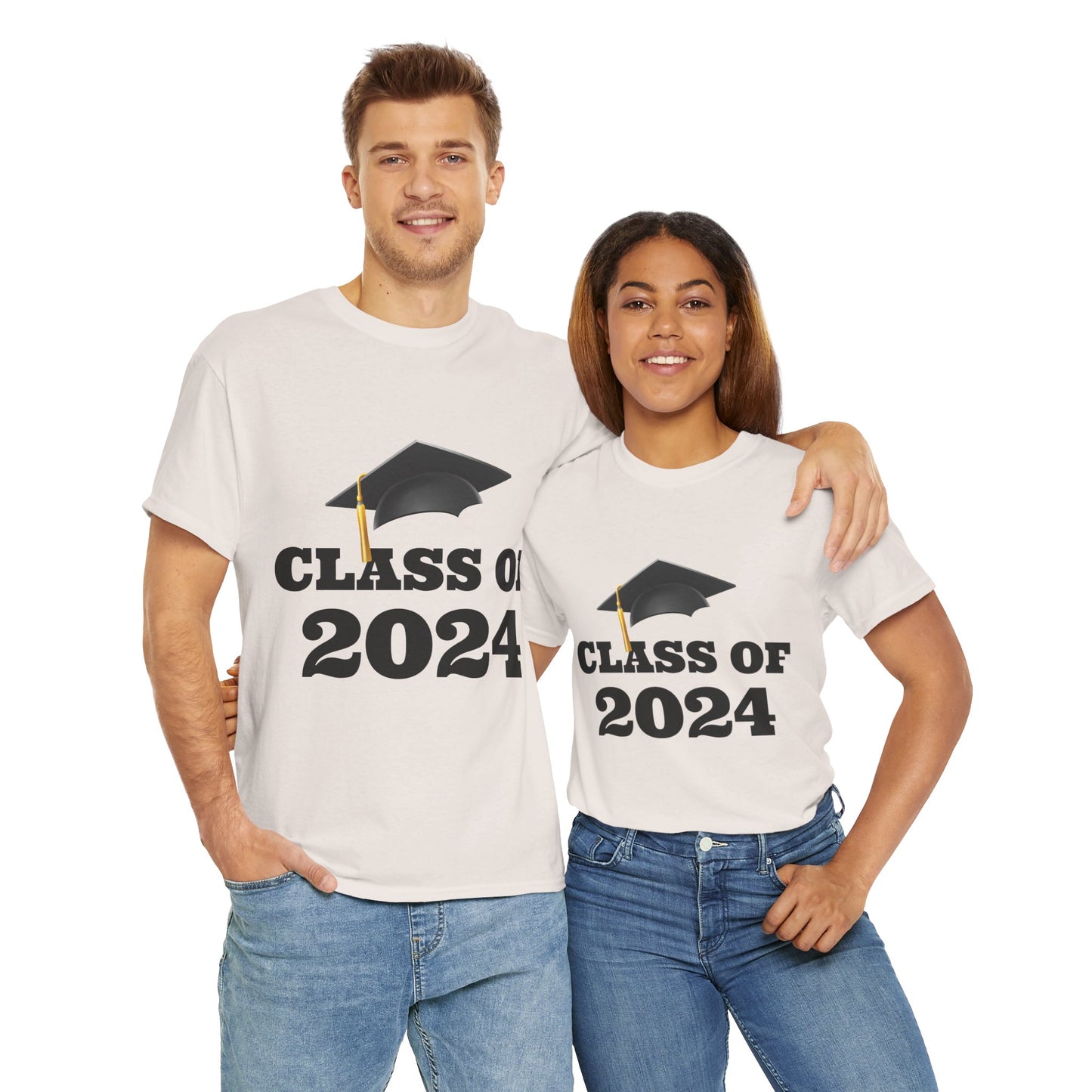 Unisex Heavy Cotton Tee "Class of 2024”