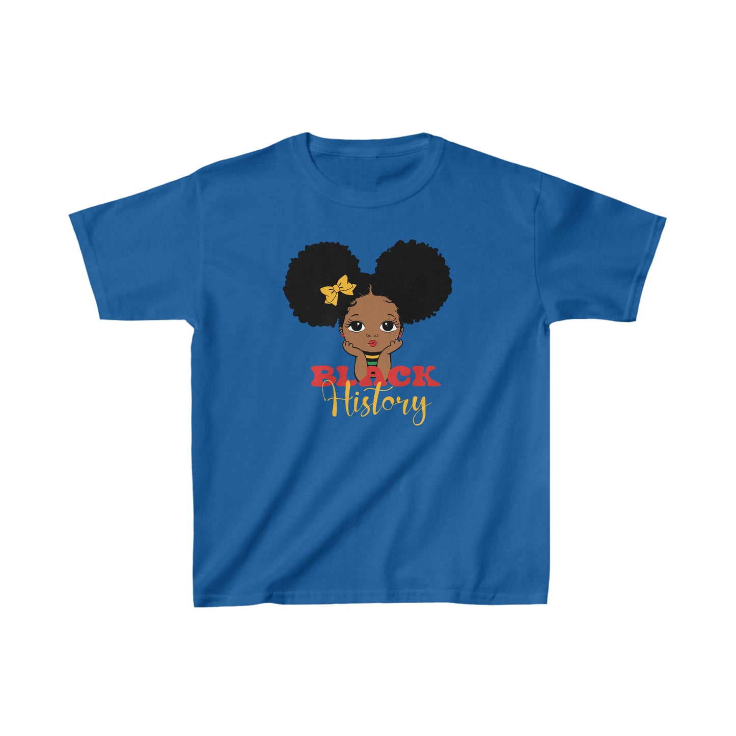 Camiseta para niños Heavy Cotton™ “Historia Negra”