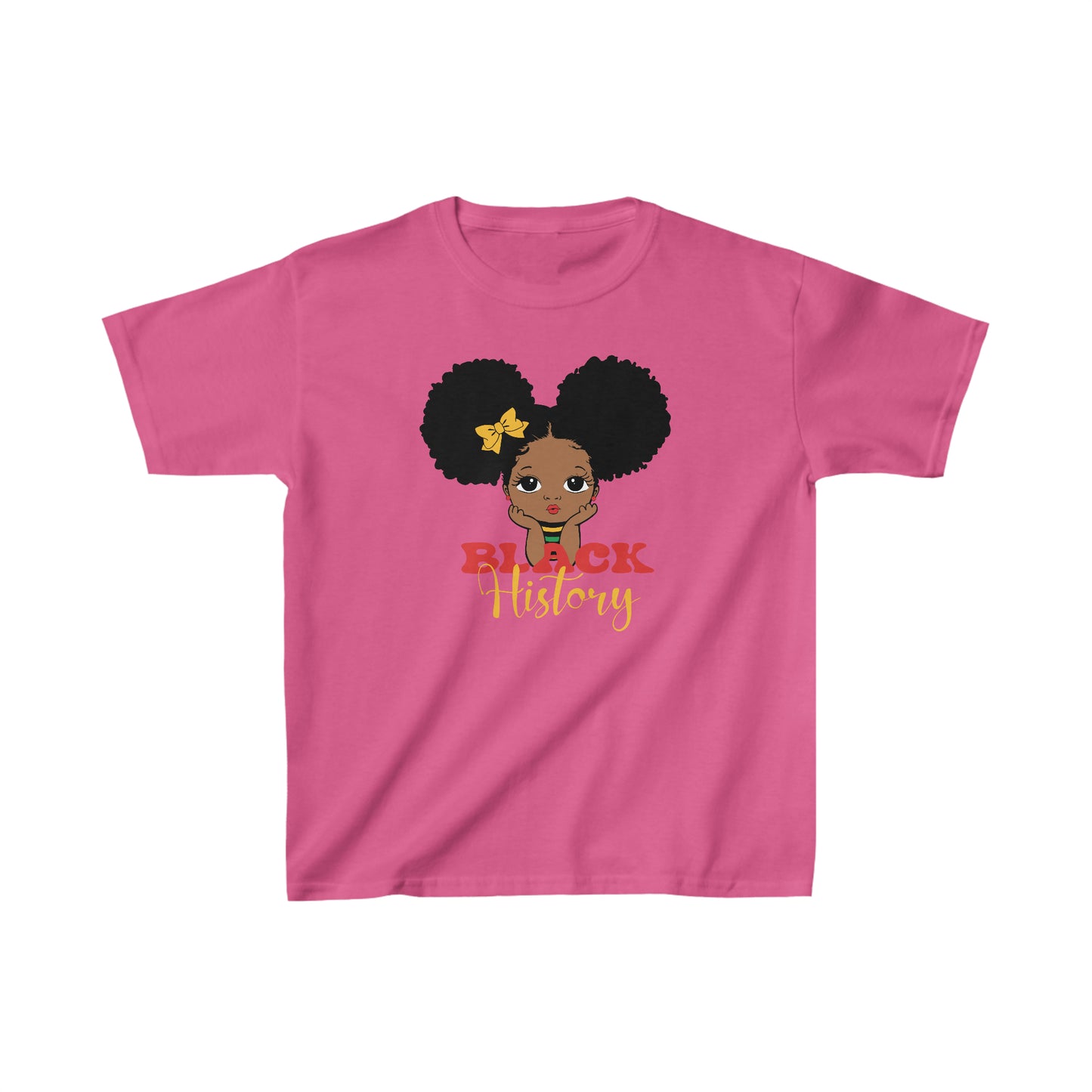 Camiseta para niños Heavy Cotton™ “Historia Negra”