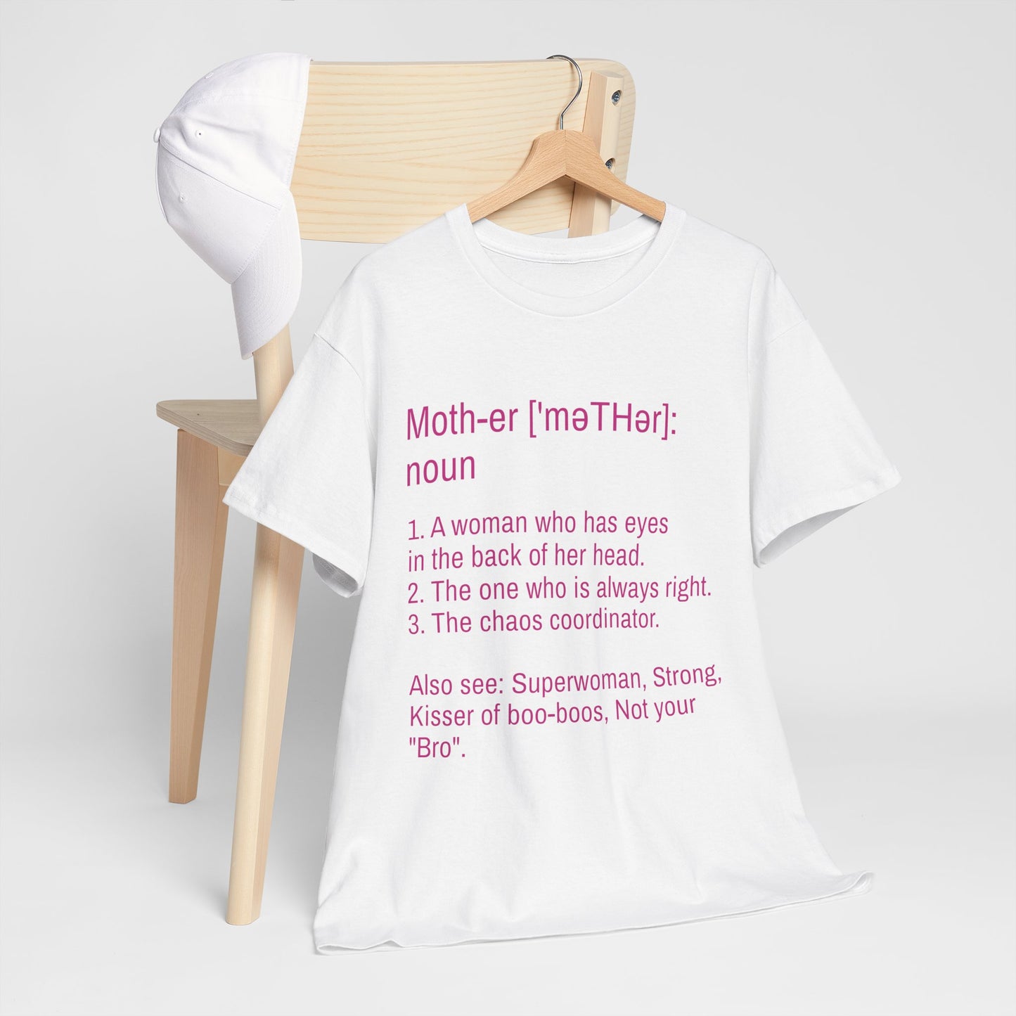 Unisex Heavy Cotton Tee "Definition of Mother"