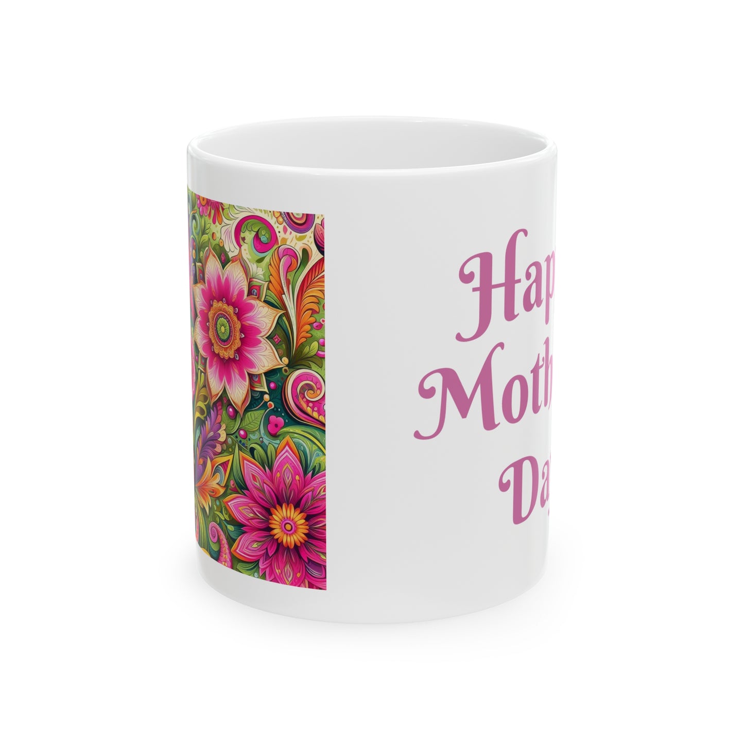 Ceramic Mug 11oz "Floral II"