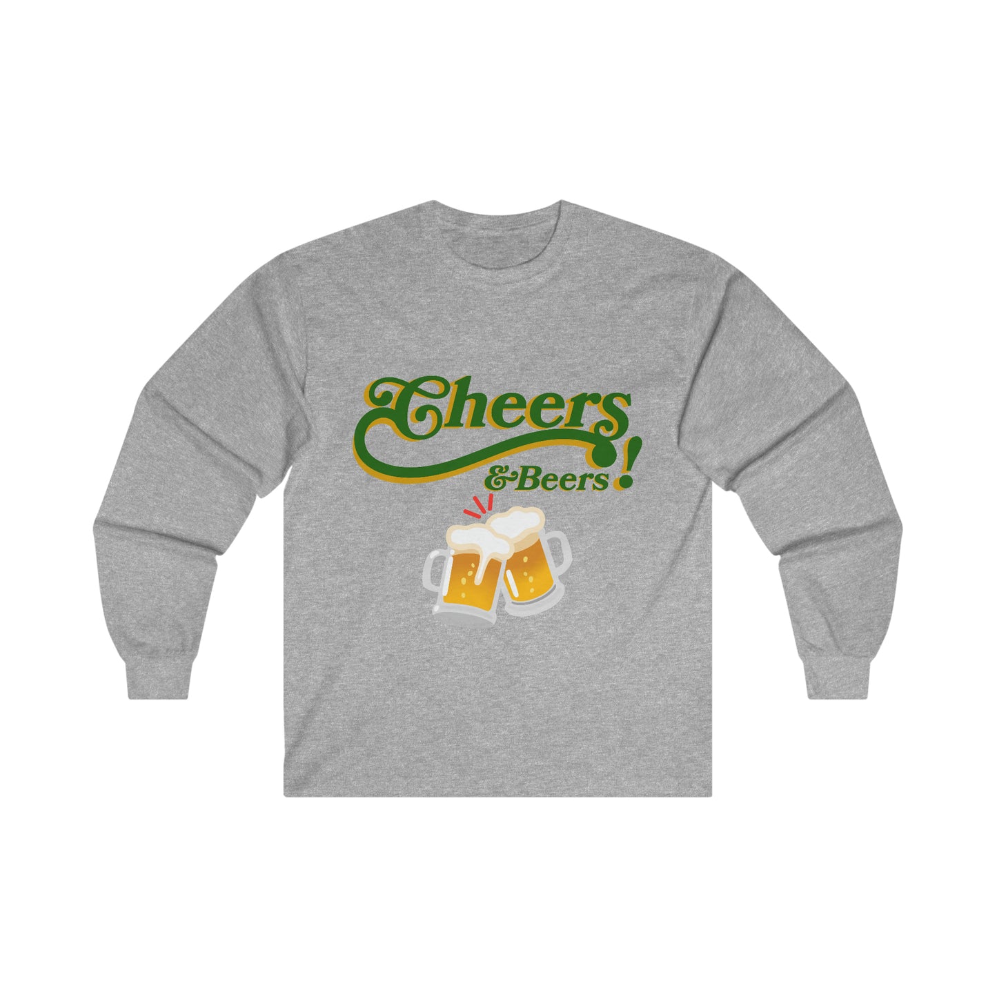 Camiseta unisex de manga larga ultra algodón "Cheers"