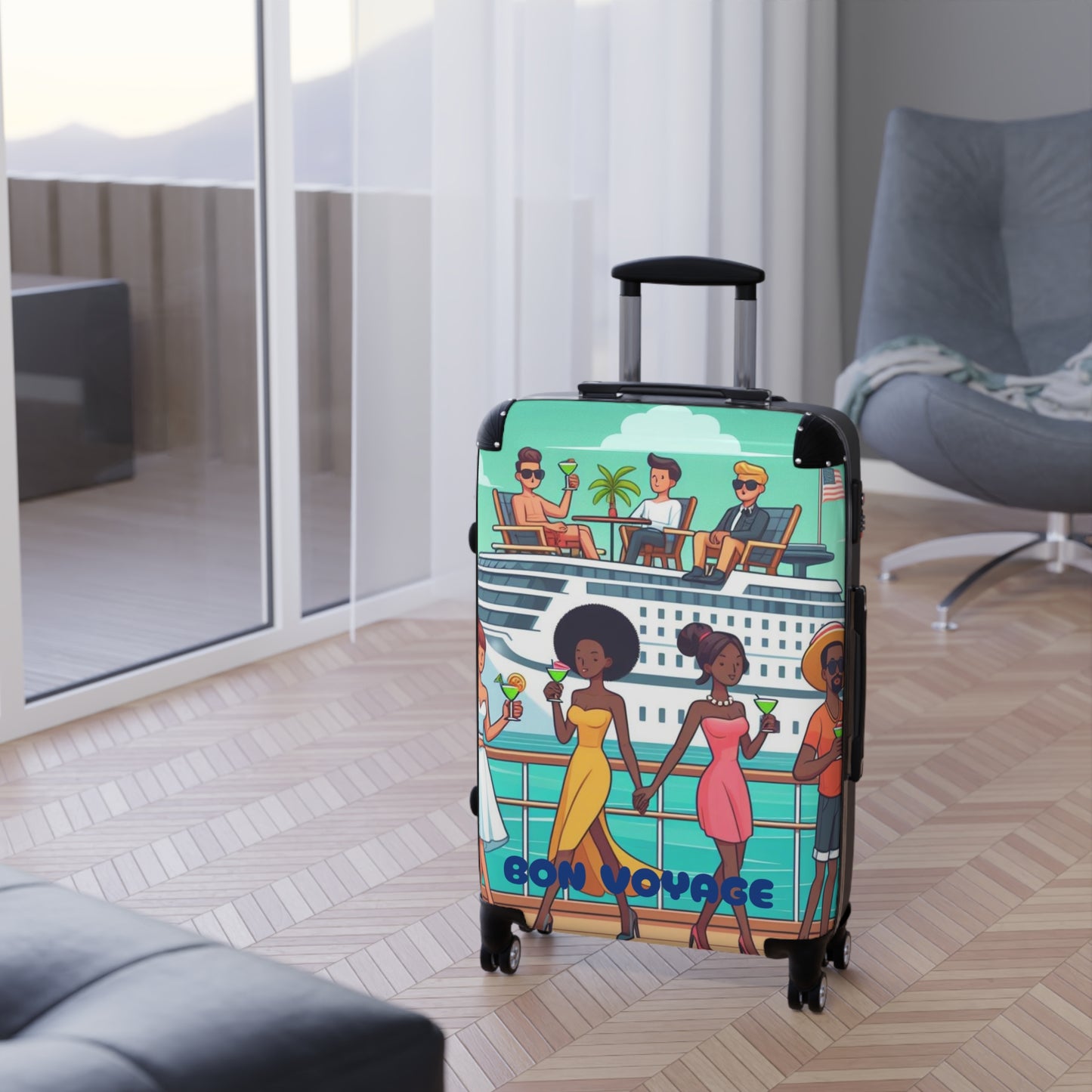 Suitcase “Bon Voyage”