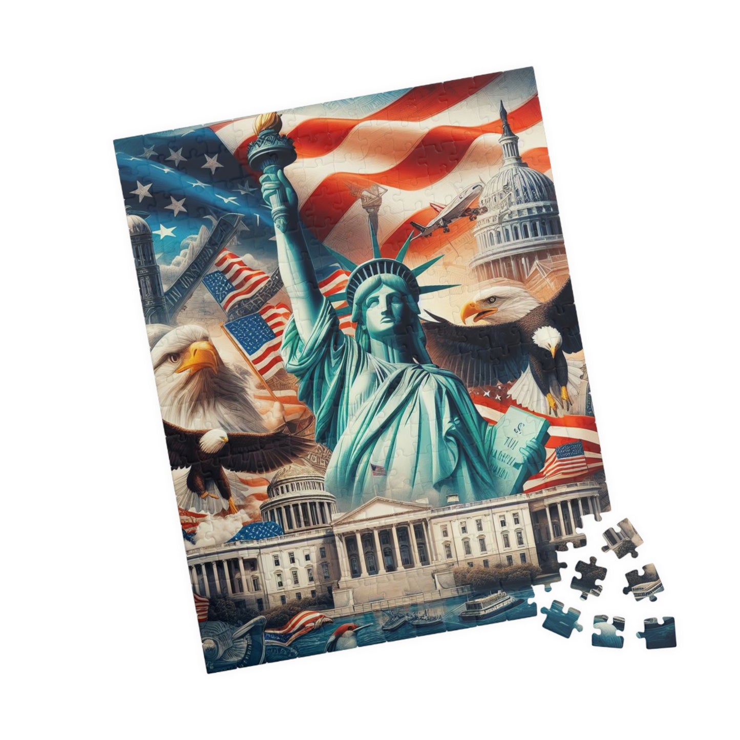 Puzzle (110, 252, 520 piece) "Freedom"