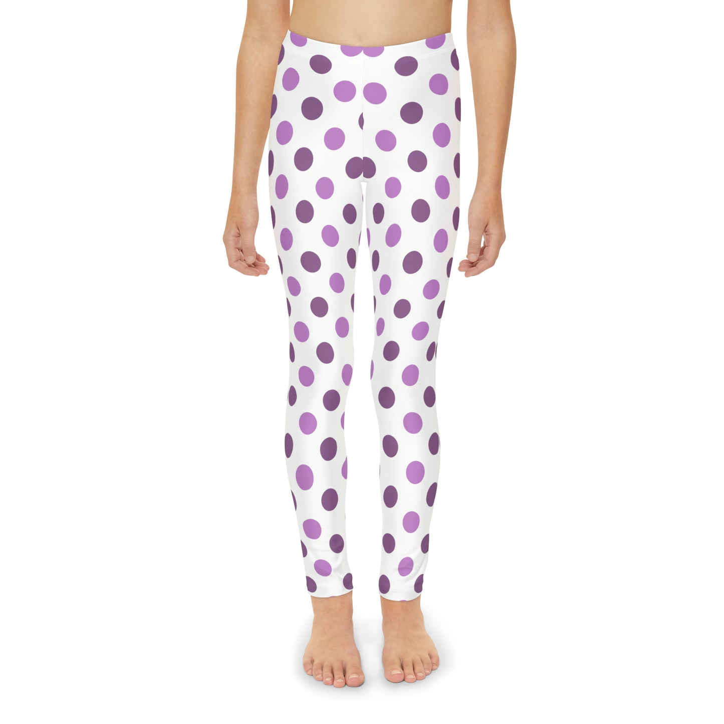 Youth Full-Length Leggings (Lavender)