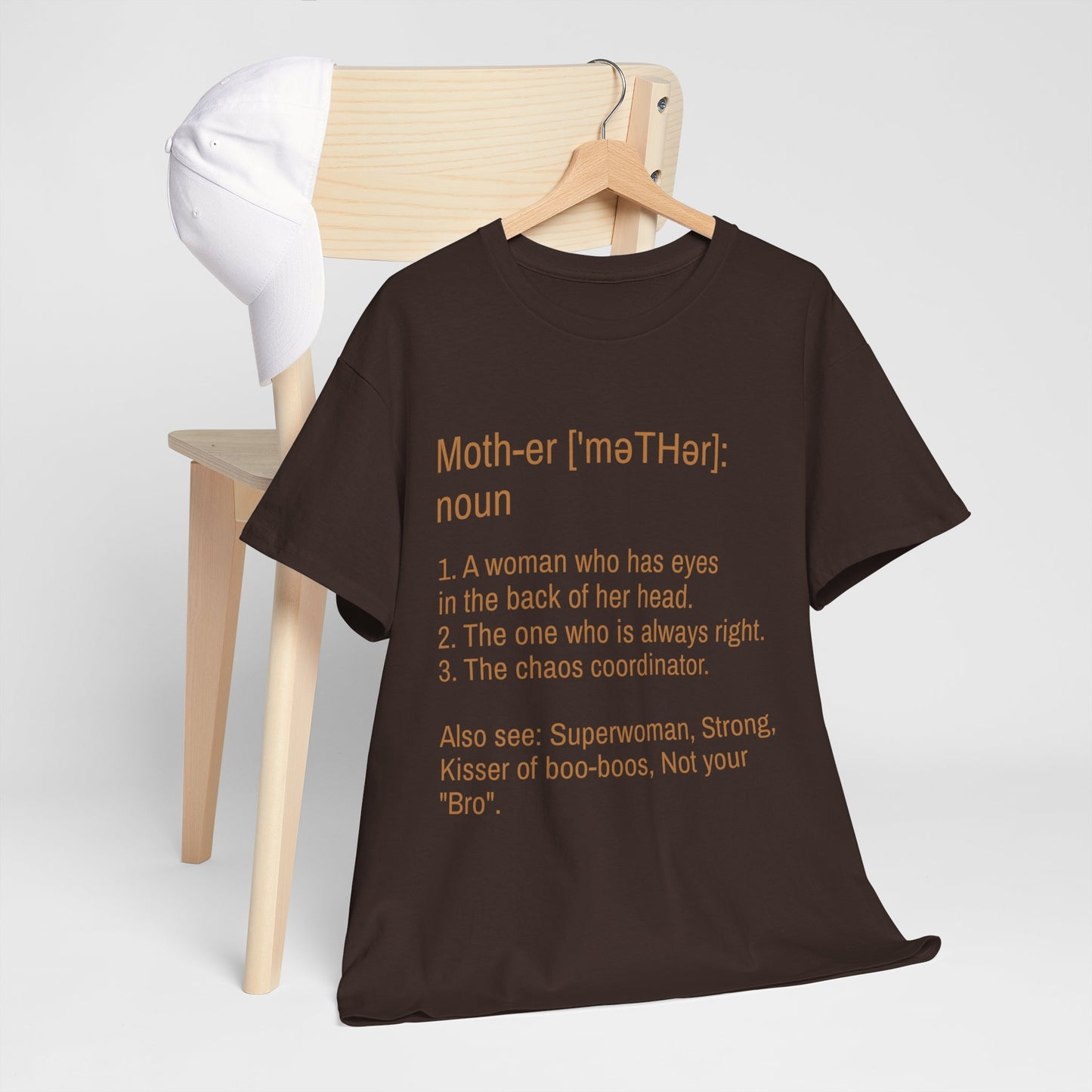 Unisex Heavy Cotton Tee "Definition of Mother"