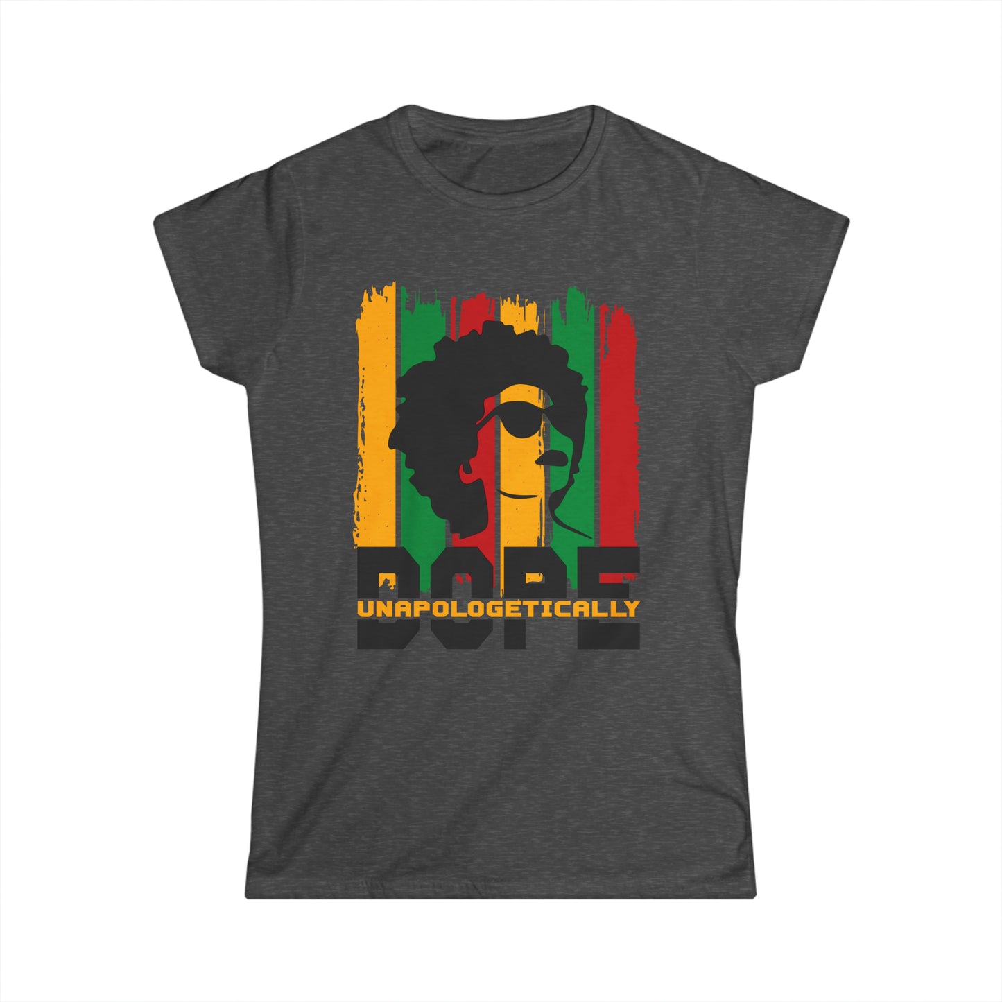 Women's Softstyle Tee “Unapologetically”