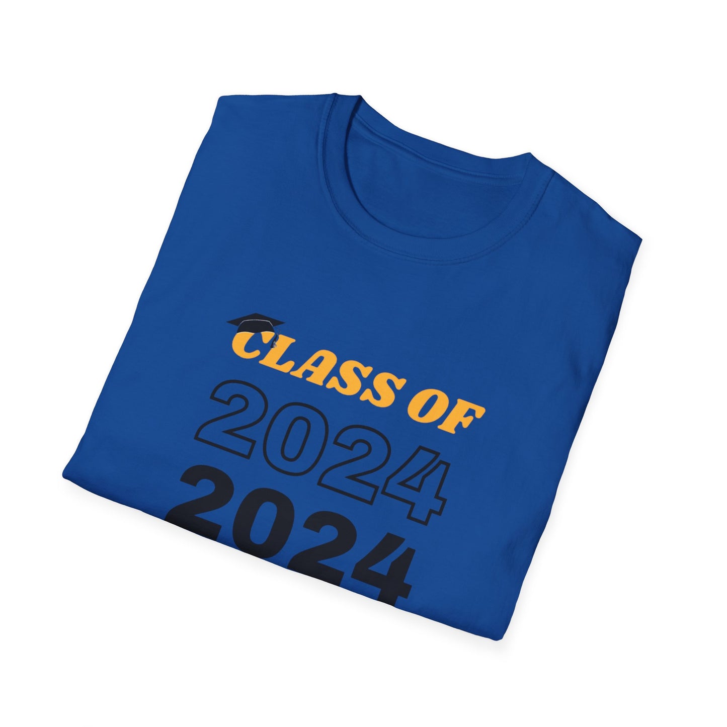 Unisex Softstyle T-Shirt “Class of 2024"